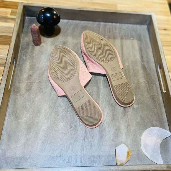 Time & Tru Blush Studded Mules size 8 - Picture 4 of 4